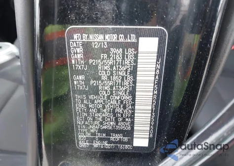 2014 Nissan Juke S z USA, uszkodzony, nr VIN JN8AF5MR5ET359508